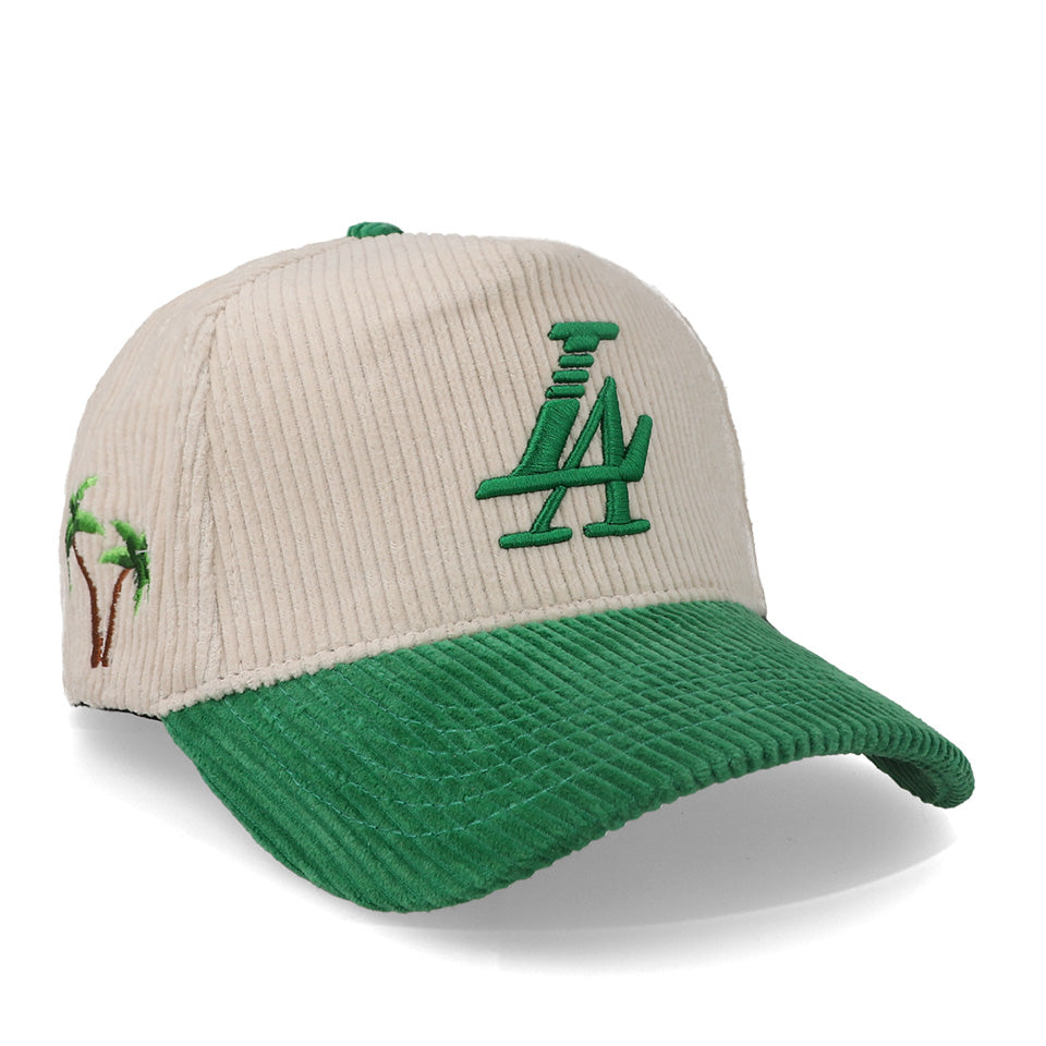 Gorra Reference Pana LA Natural/Verde Unitalla