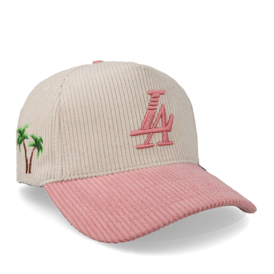 GORRA REFERENCE PANA NATURAL CON ROSA LA