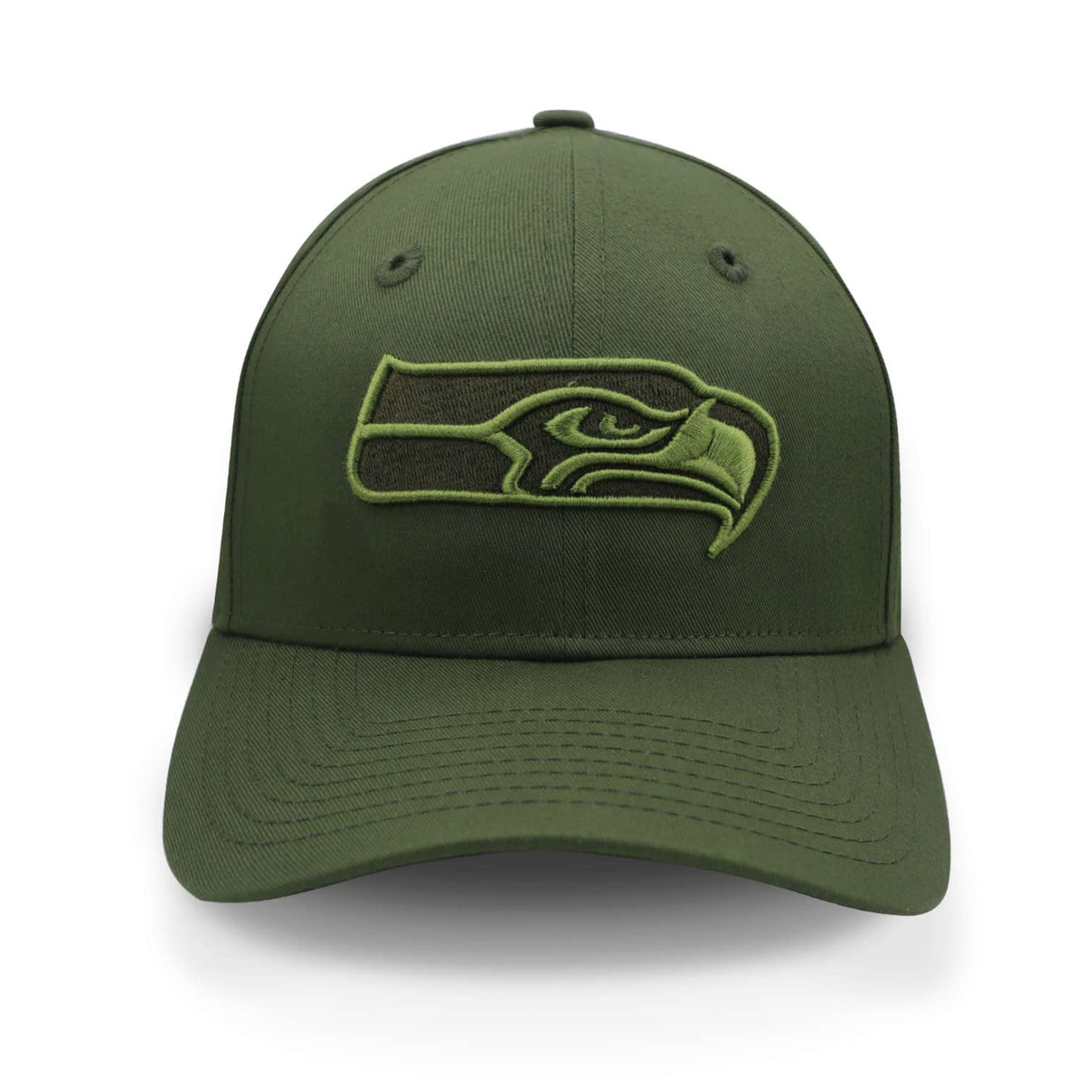 Gorra NEW ERA 9FORTY NFL Seahawks Military Verde Rifle Unitalla