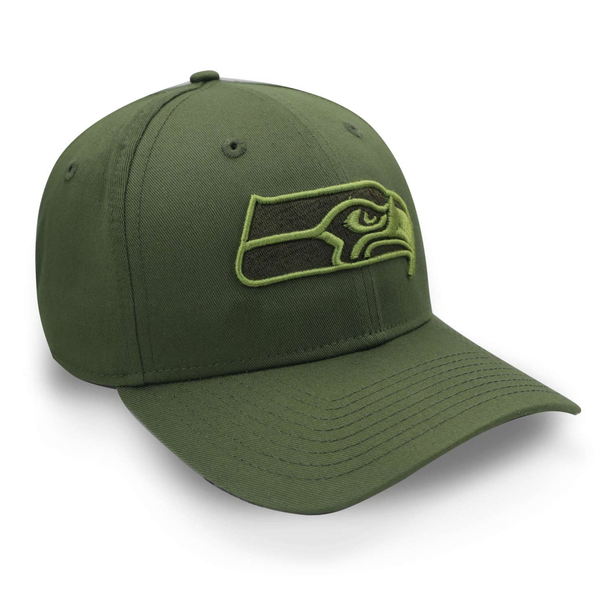 Gorra NEW ERA 9FORTY NFL Seahawks Military Verde Rifle Unitalla
