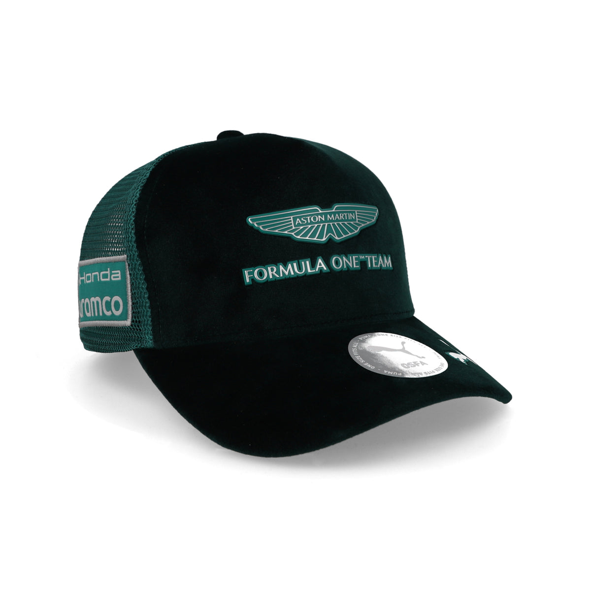 GORRA STICHD AMF1 SE UK GREEN LUX UNITALLA