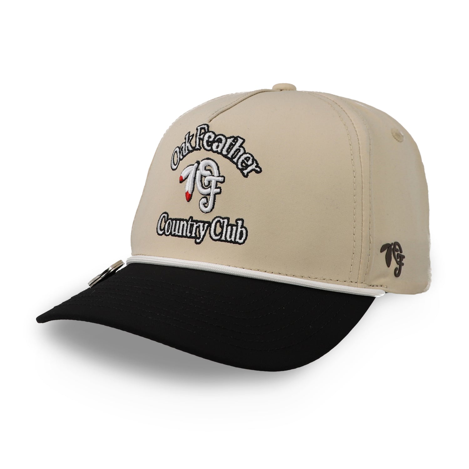 GORRA OAK FEATHER LOGO COUNTRY CLUB BEIGE UNITALLA