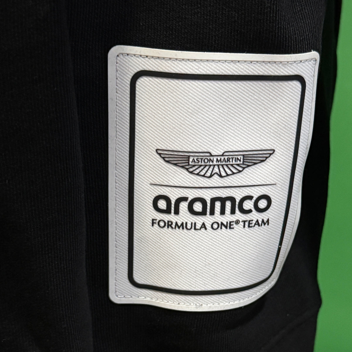 Sudadera Fórmula 1 Aston Martin FW Logo Negro Talla G