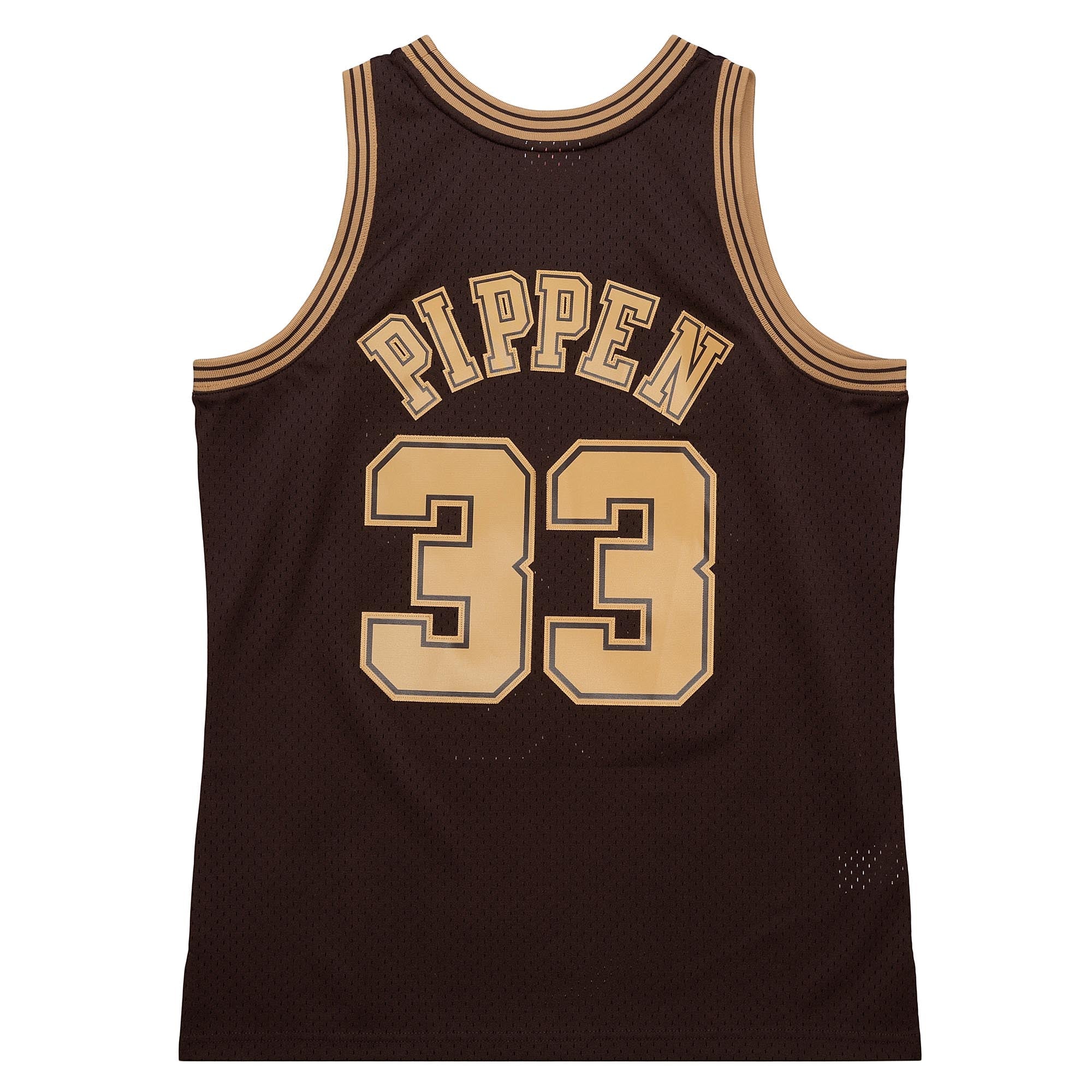 NBA Lux Brown Swingman Jersey Bulls 1997 Scottie Pippen