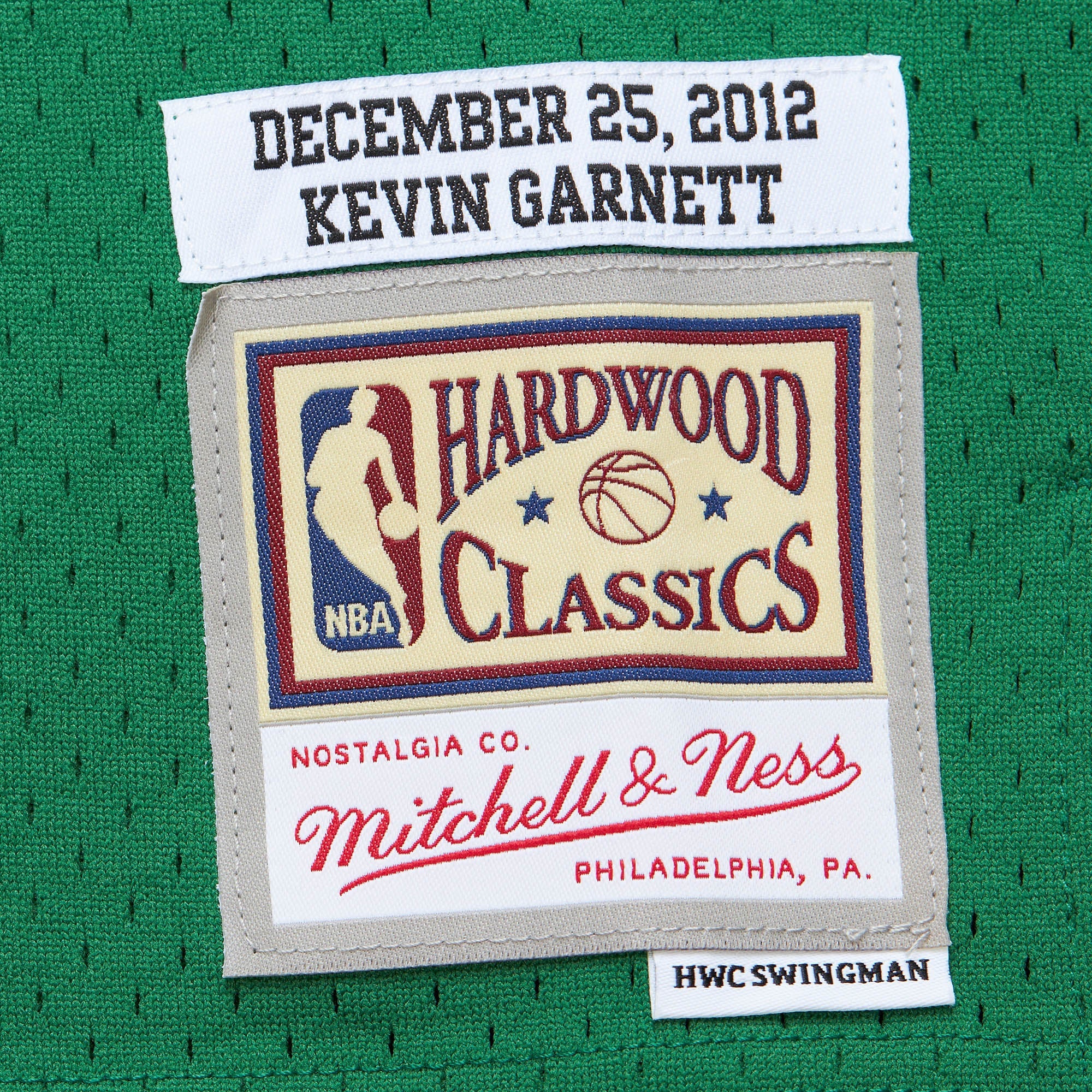 Jersey NBA Day Celtics 2012 Kevin Garnett