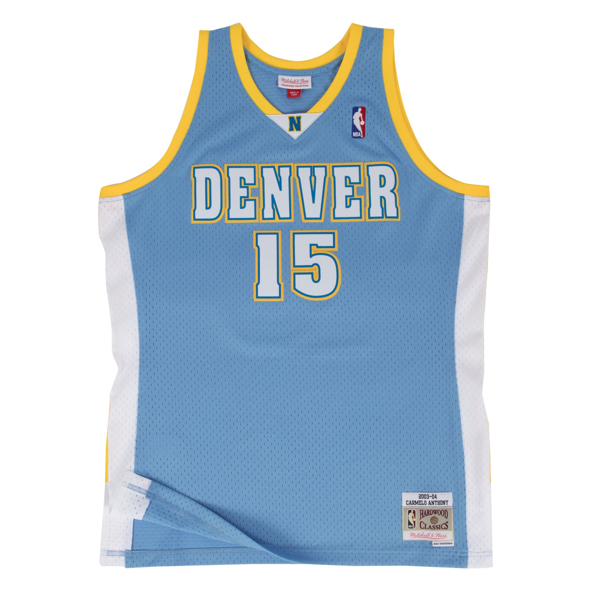 NBA Swingman Road Jersey Nuggets 03 Carmelo Anthony