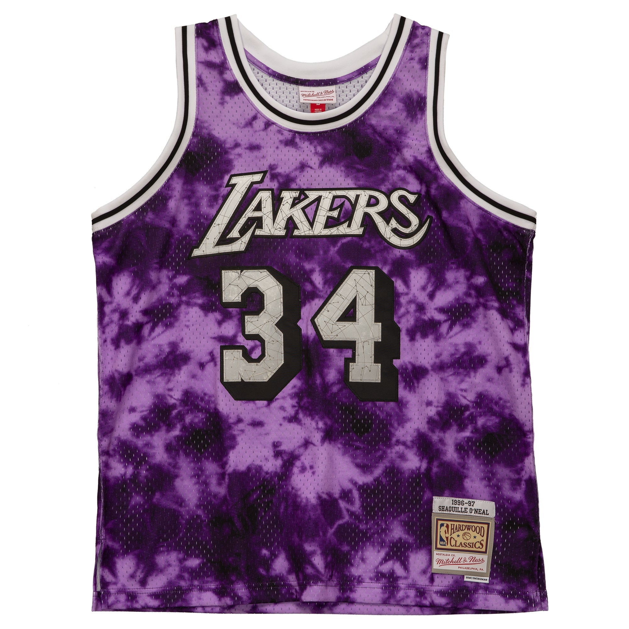 NBA Galaxy Swingman Jersey Lakers 1996 Shaquille O'neal