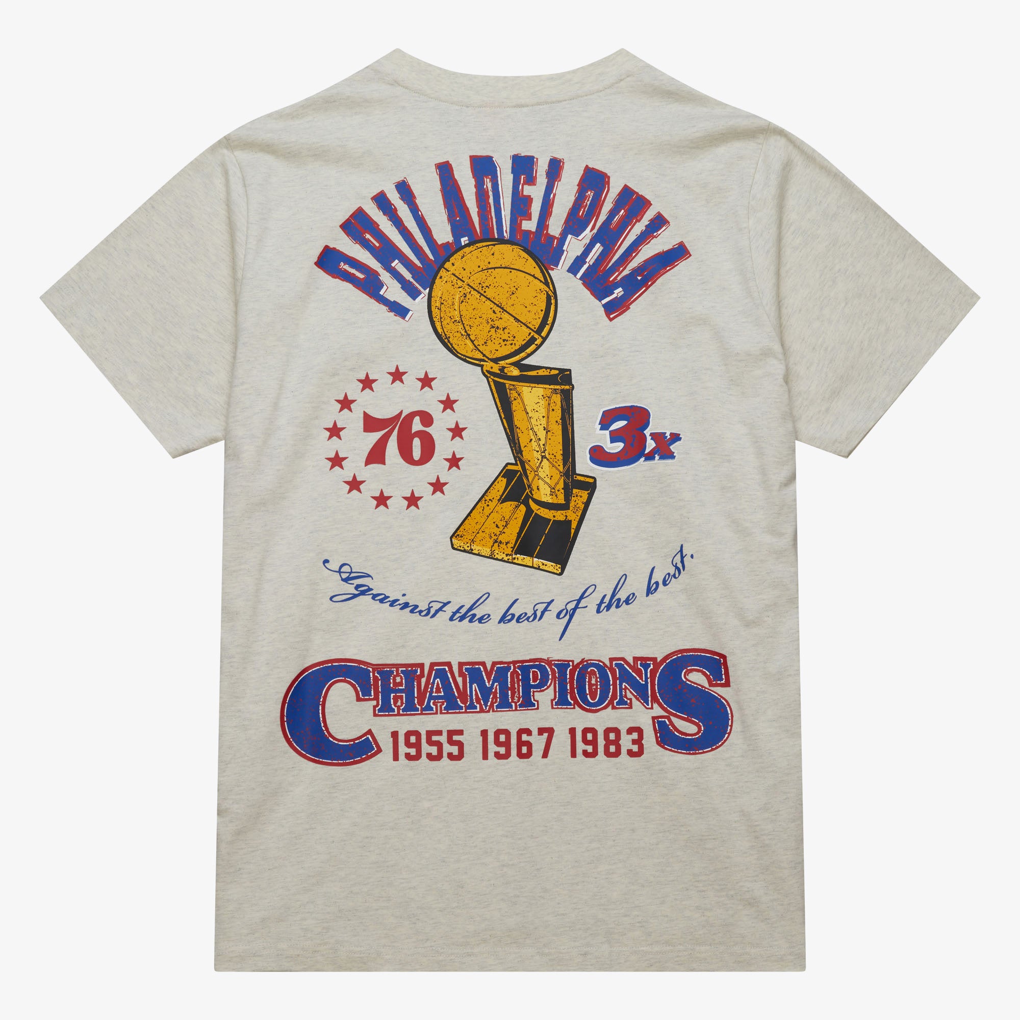 Playera M&N NBA Legacy Defined Ss Tee Hwc 76ers