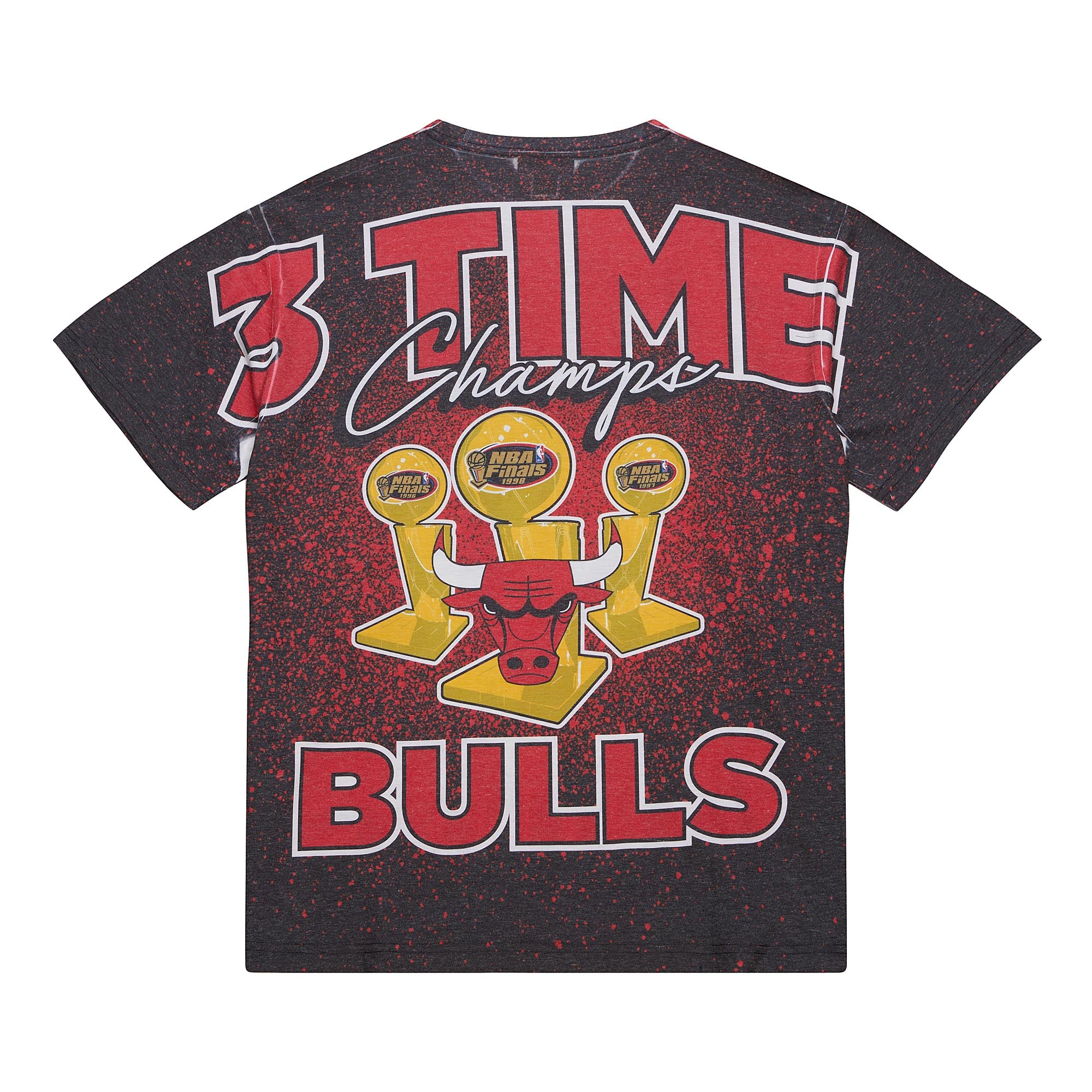 Playera M&N NBA Champ City Sublimated Ss Tee Bulls