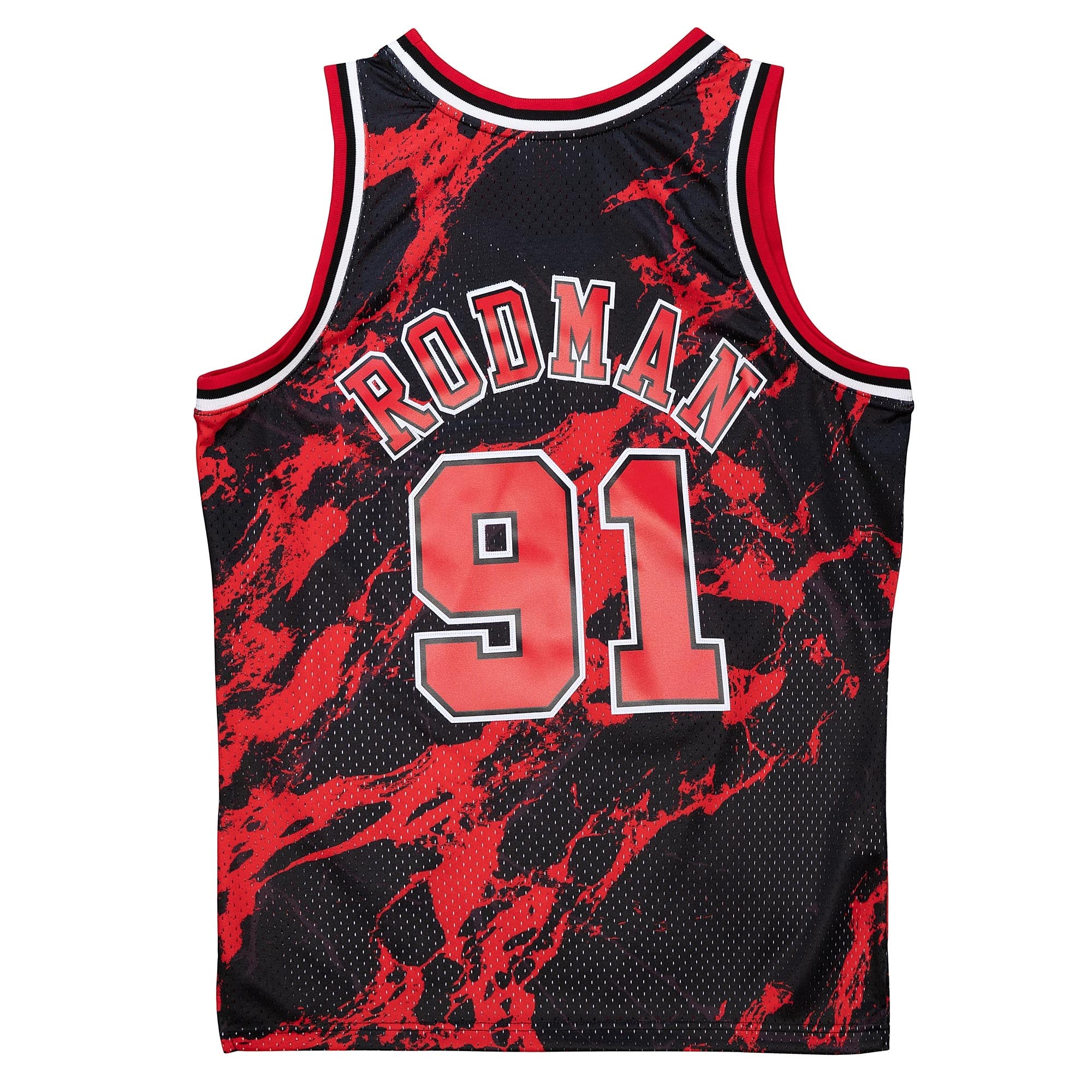NBA Team Marble Swingman Jersey Bulls 1995 Dennis Rodman