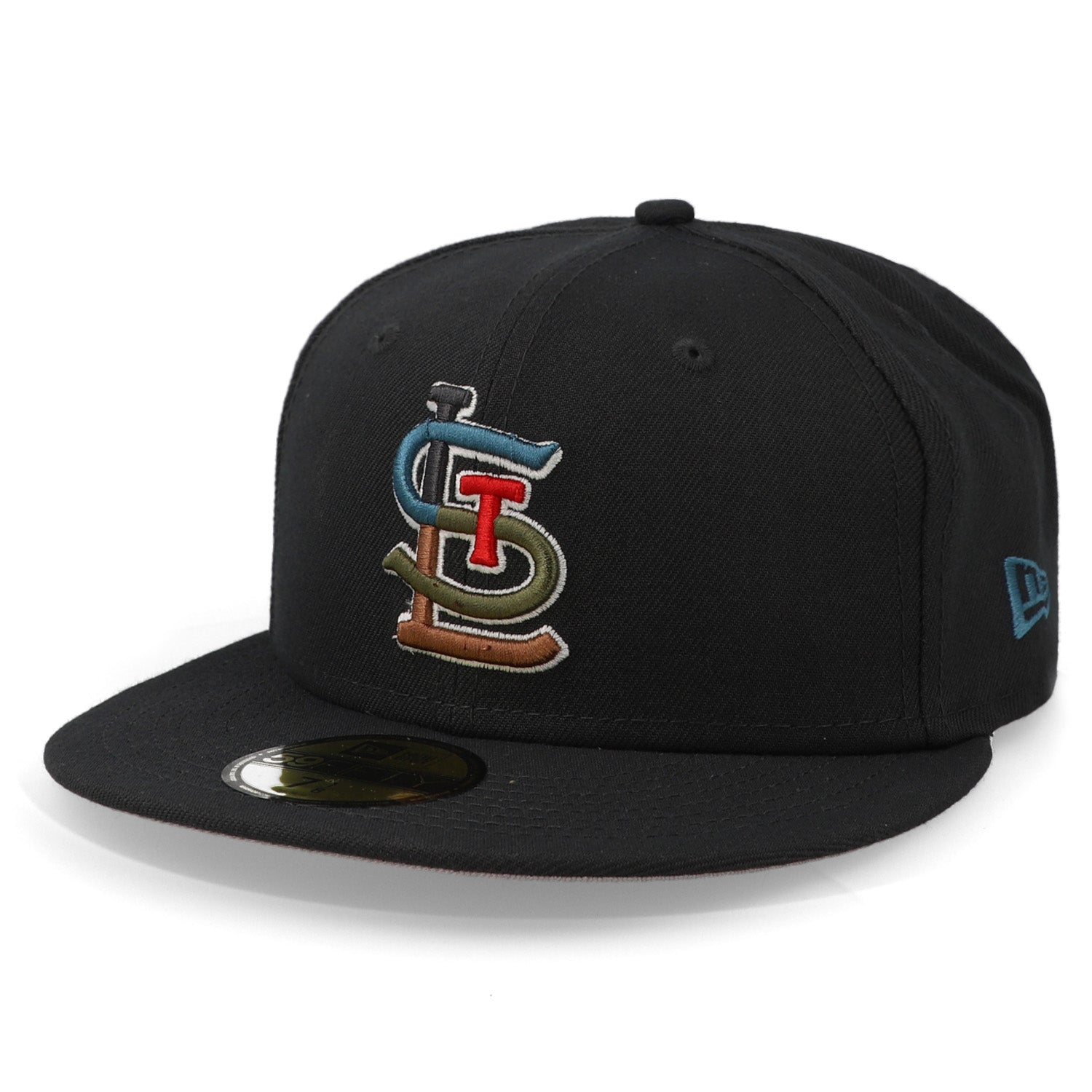 Gorra New Era 59 Fifty MLB Color Pack Cardinals Gris Cerrada