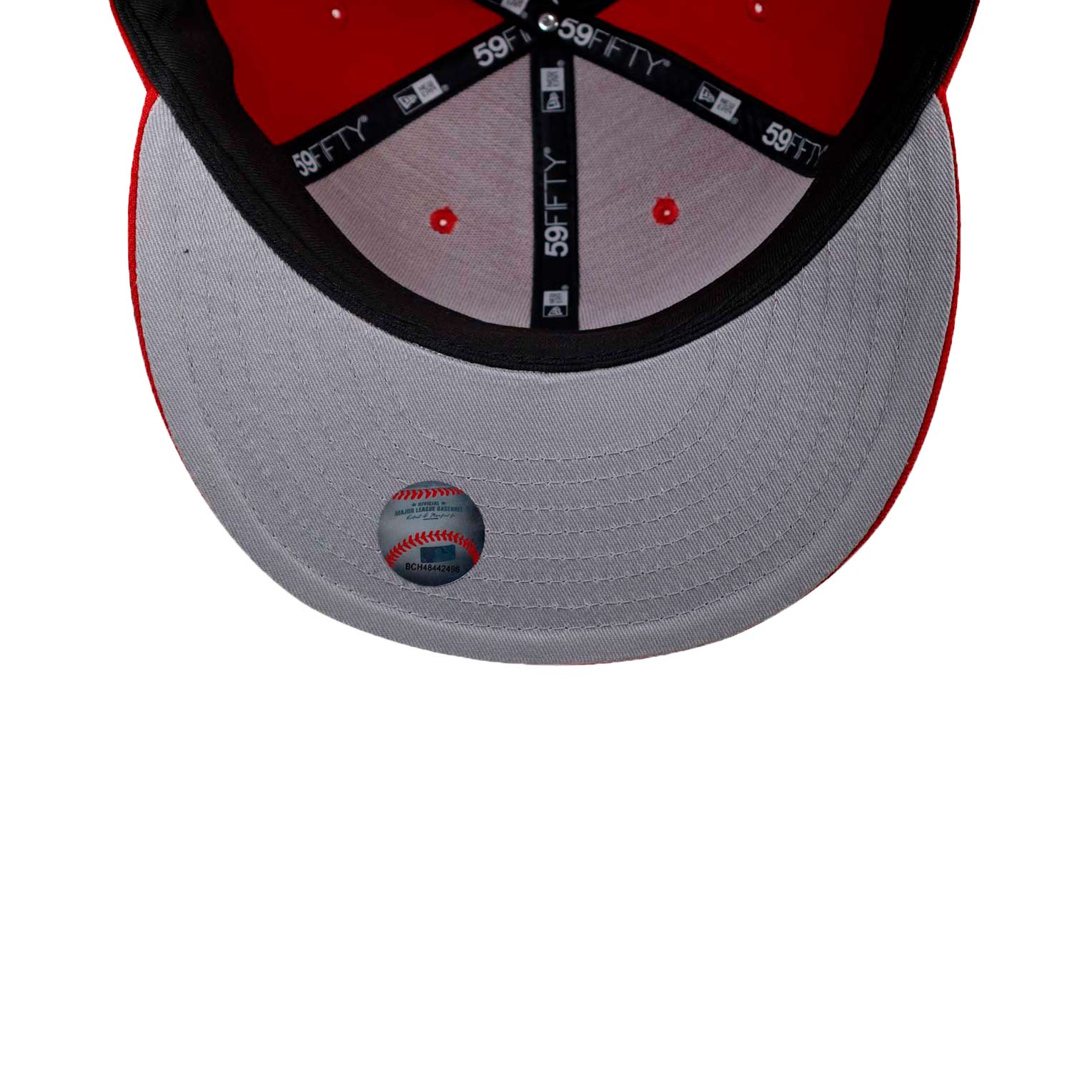 GORRA NEW ERA 5950 MLB BASIC YANKEES ROJO 7 7/8
