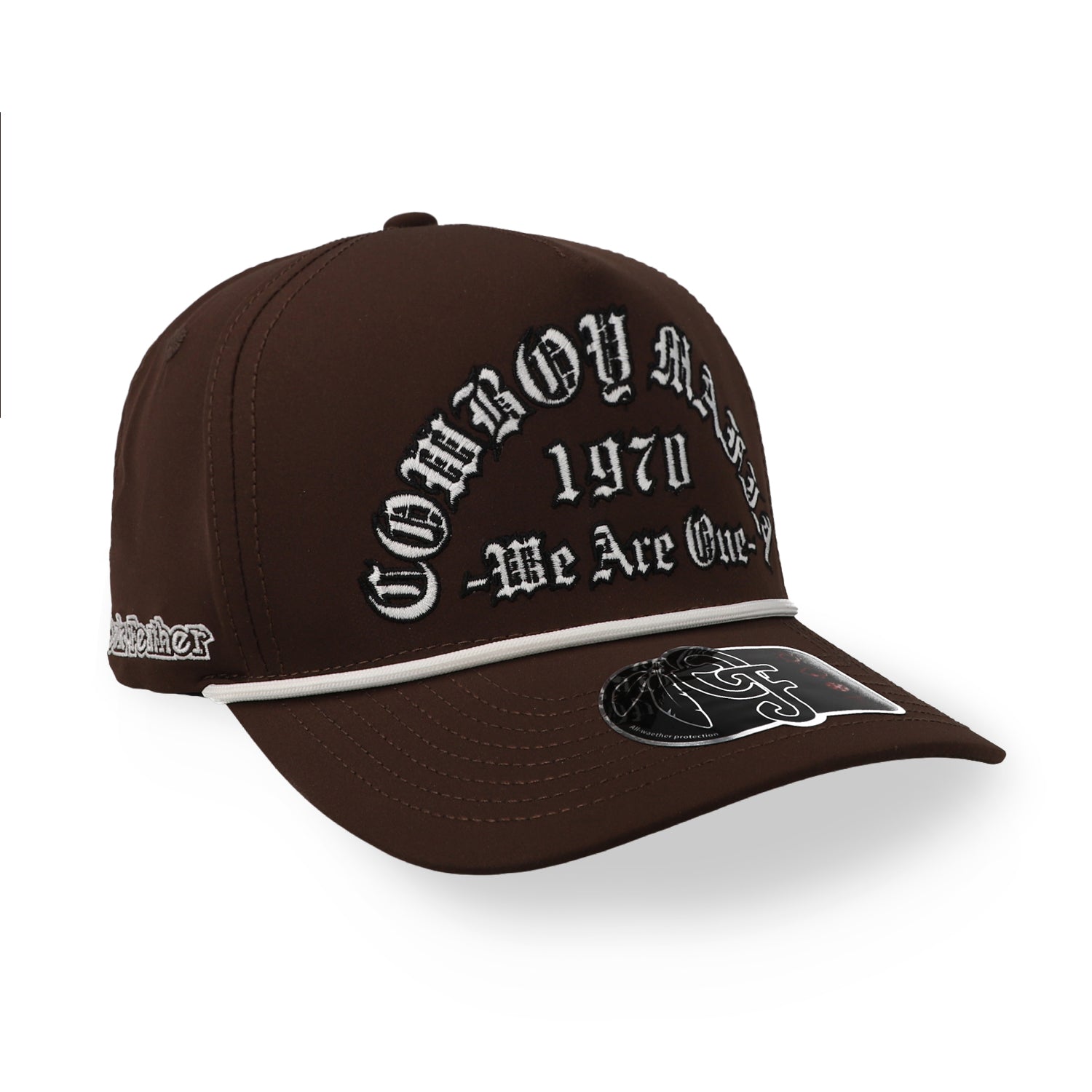 GORRA OAK FEATHER COWBOY MAFIA BROWN UNITALLA