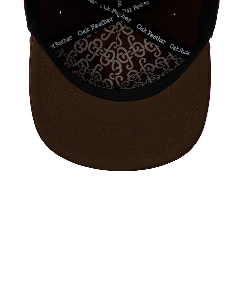 GORRA OAK FEATHER COWBOY MAFIA BROWN UNITALLA