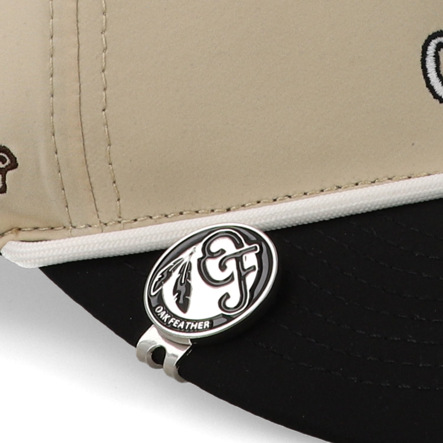 GORRA OAK FEATHER LOGO COUNTRY CLUB BEIGE UNITALLA