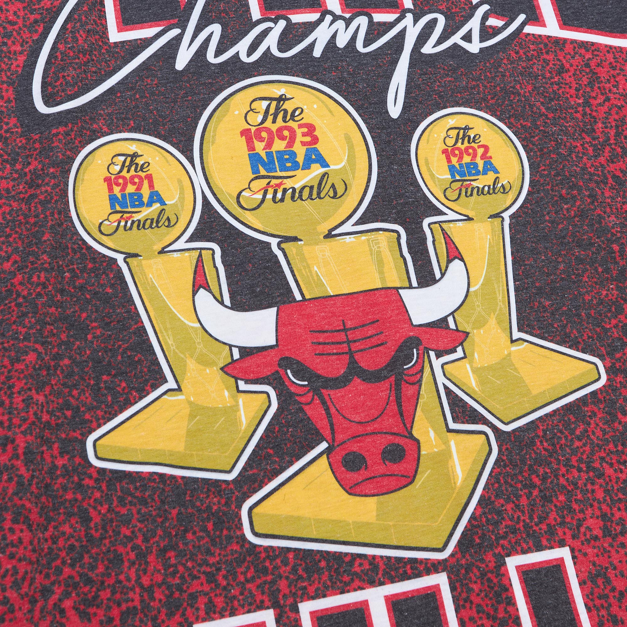 Playera M&N NBA Champ City Sublimated Ss Tee Bulls